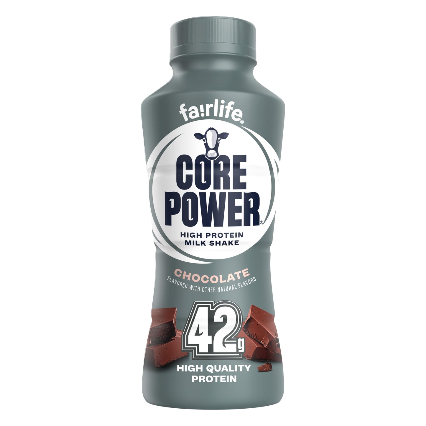 Core Power Elite High Protein Shake, Vanilla, 42g Bottle, 14oz, 12 Pack