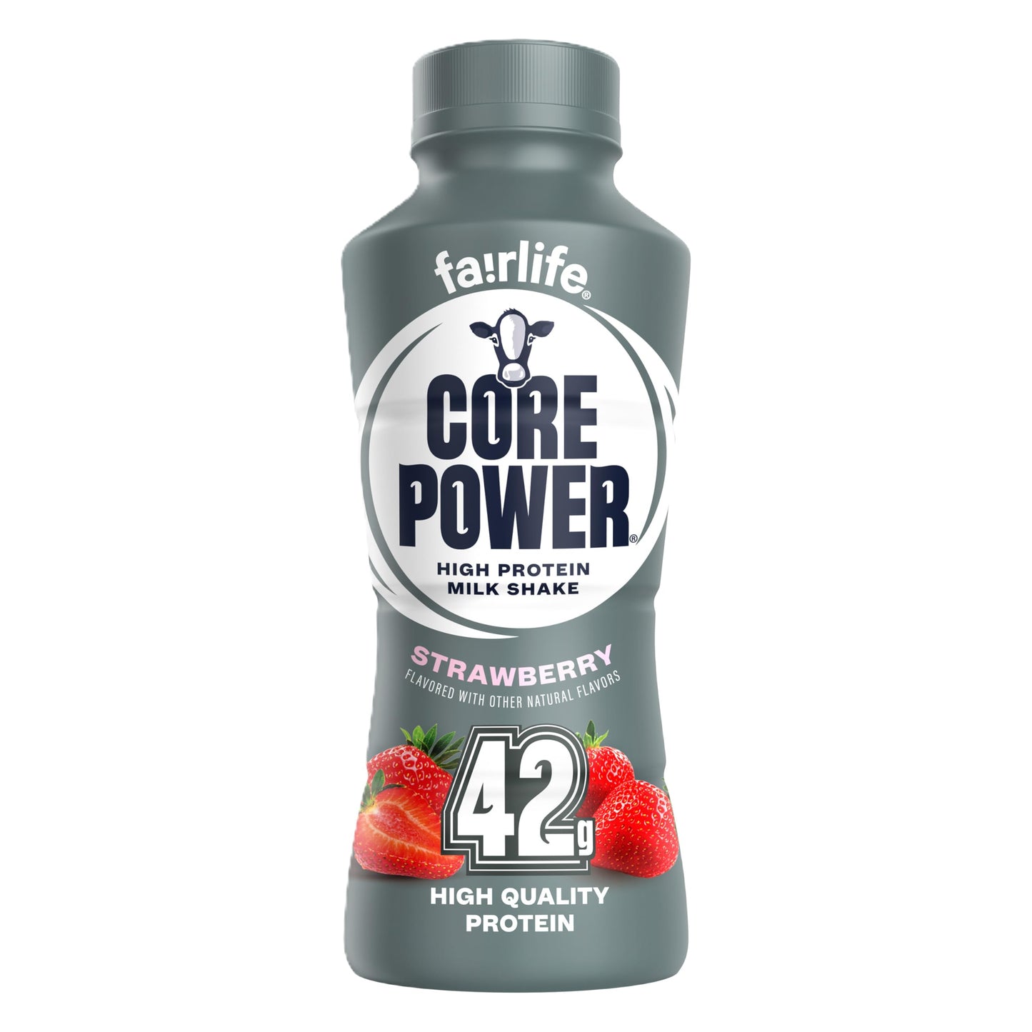 Core Power Elite High Protein Shake, Vanilla, 42g Bottle, 14oz, 12 Pack