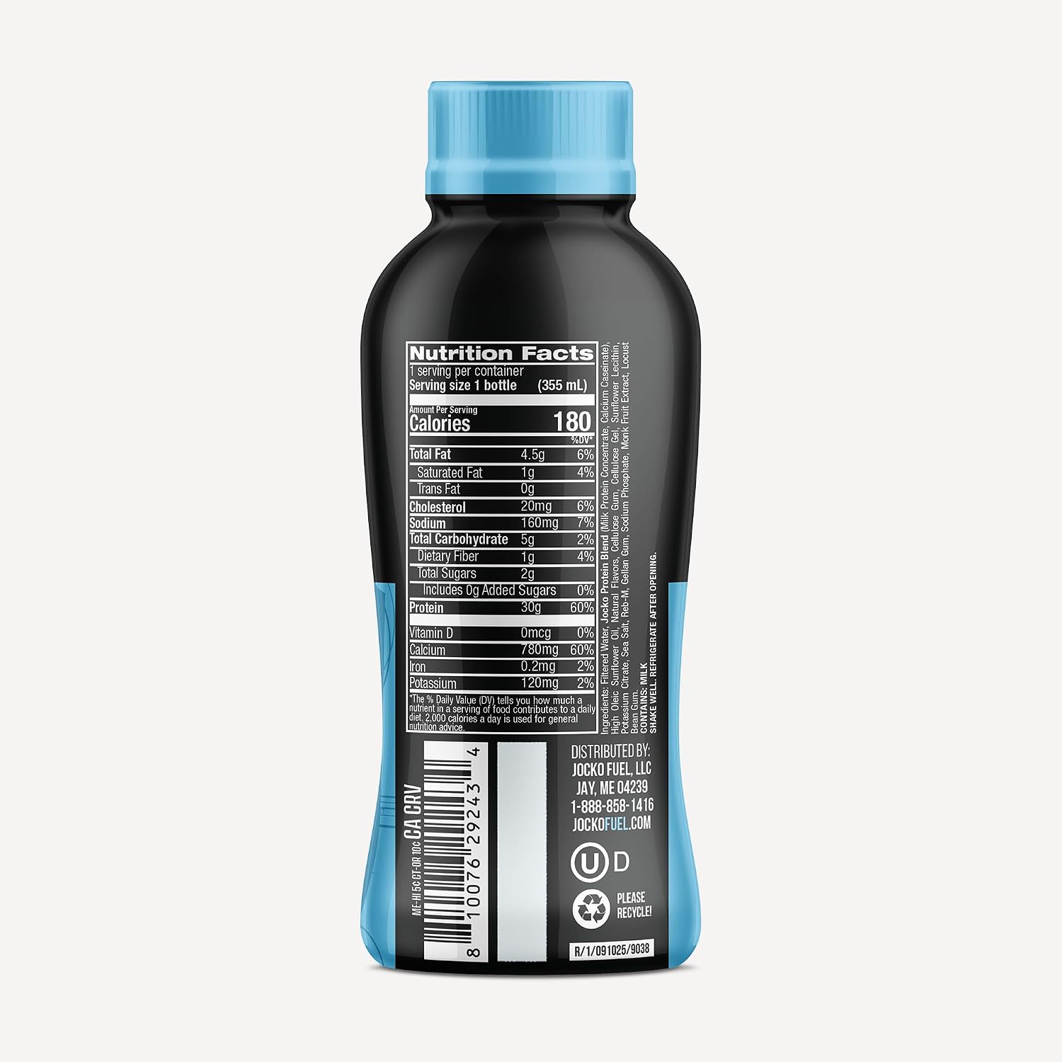 Jocko Mölk 30g Grass Fed Protein Shakes – No Added Sugar Protein Drinks KETO Friendly - Ready to Drink 12 FL Oz (Pack of 12) Fruity Cereal